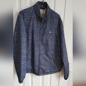 Original Penguin Navy Textured Jacket